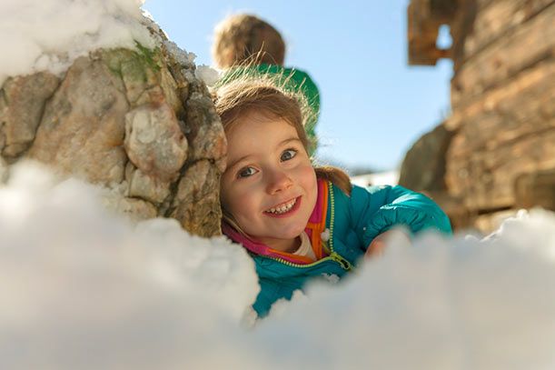 In montagna con i bambini: l'inverno è magico nei masi Gallo Rosso