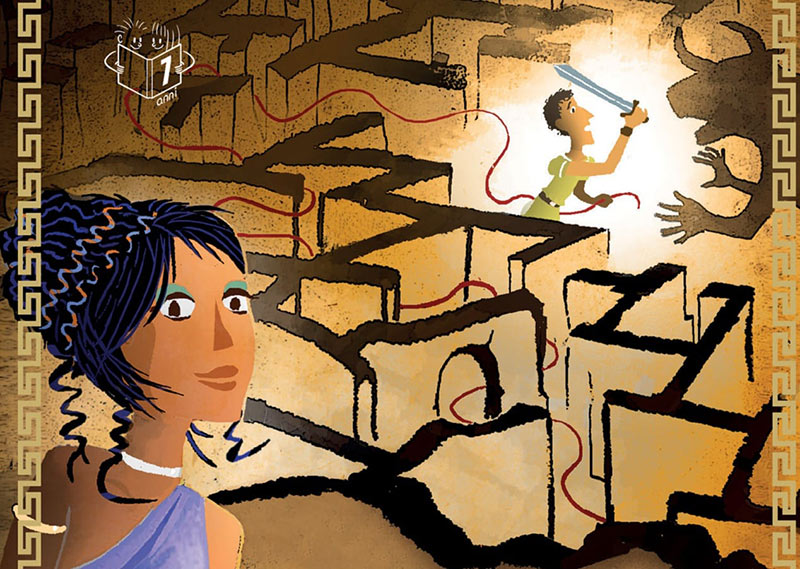 teseo e arianna spettacolo per bambini